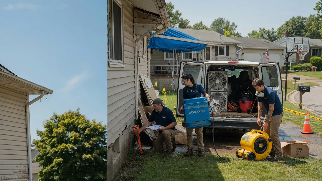 Ceiling Leak Cleanup in Manistee, MI near me