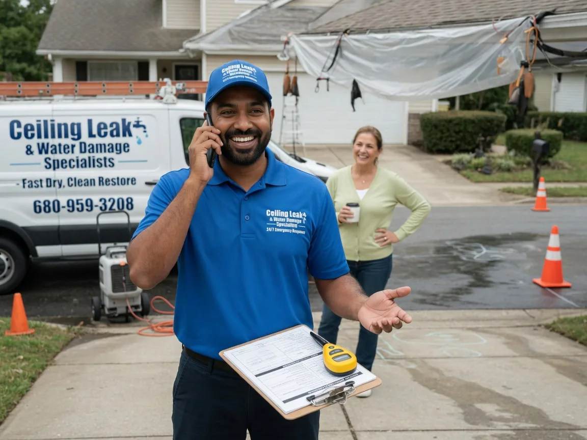 Ceiling Leak Cleanup Manistee, MI FAQs